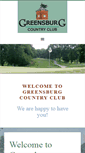 Mobile Screenshot of greensburgcountryclub.com